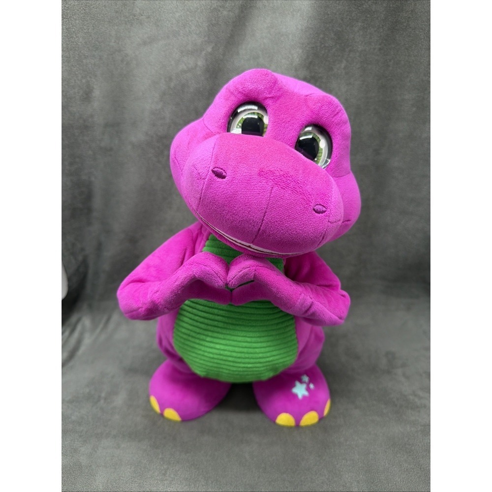 Fisher Price Barney's World Dance Moves & Music Barney Plush 40+ Sounds